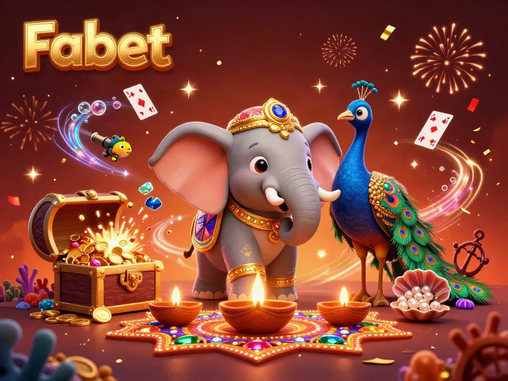 Engage with Fabet's thrilling games explosion featuring rich colors and vibrant characters!