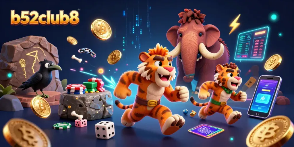 B52club8 players enjoy a thrilling experience at a vibrant online casino with immersive graphics and exciting bonuses.