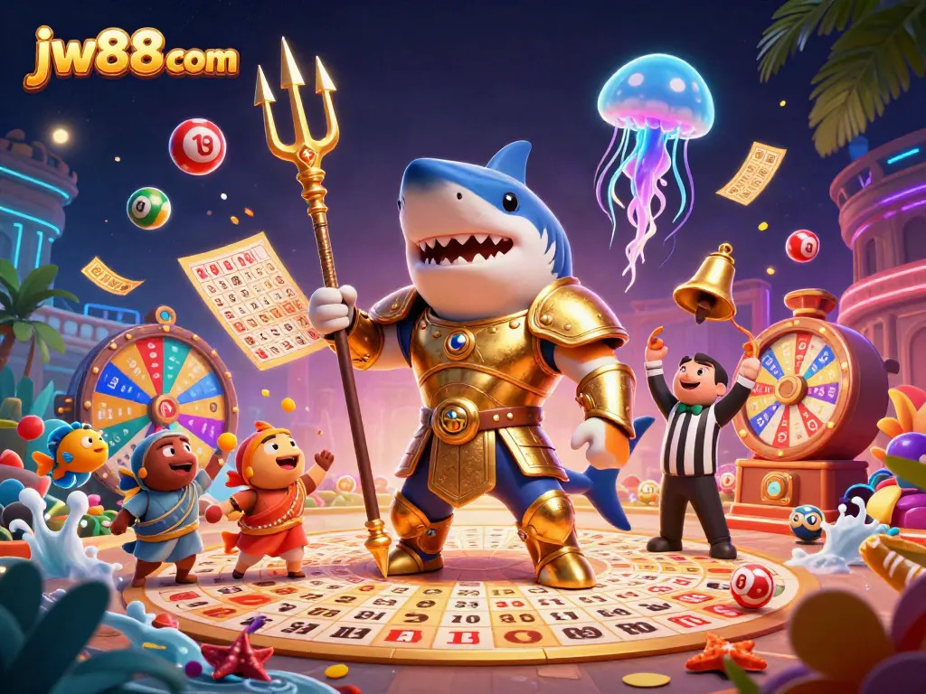 Engage with exciting gameplay at jw88 com, featuring a colorful underwater casino scene.