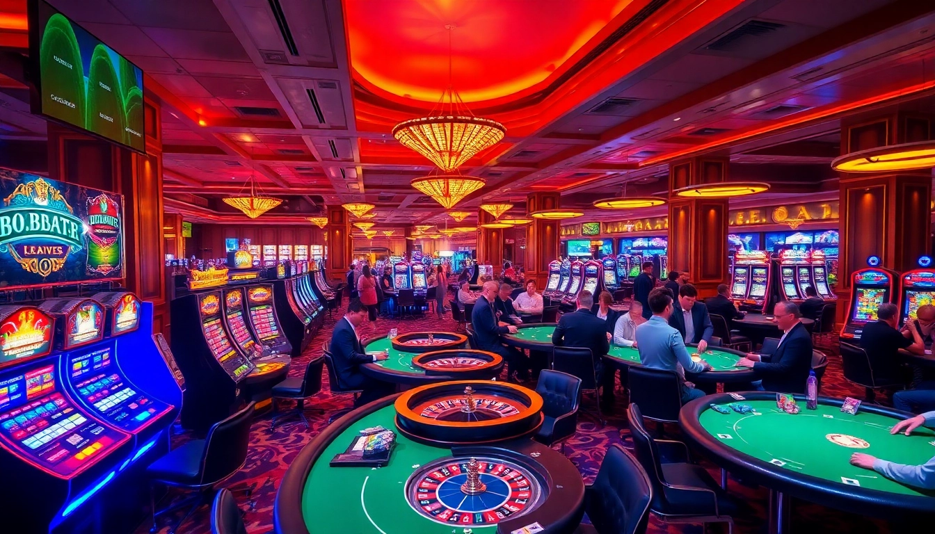 Experience high-stakes excitement at 88bet casino with vibrant gaming tables and rewarding slot machines.