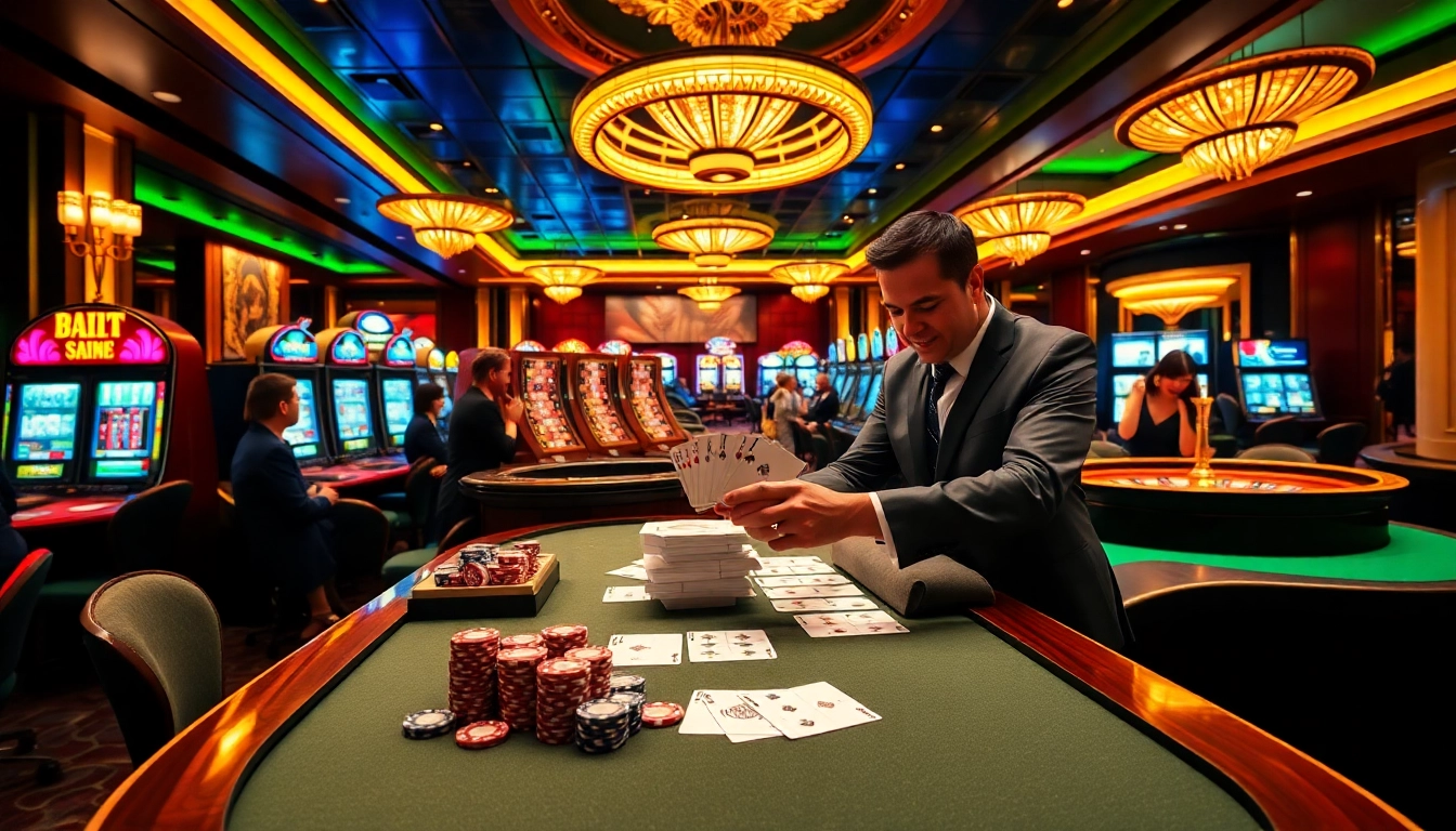 Players enjoying a vibrant live casino experience at https://bong99.pro/ with professional dealers and illuminated games.