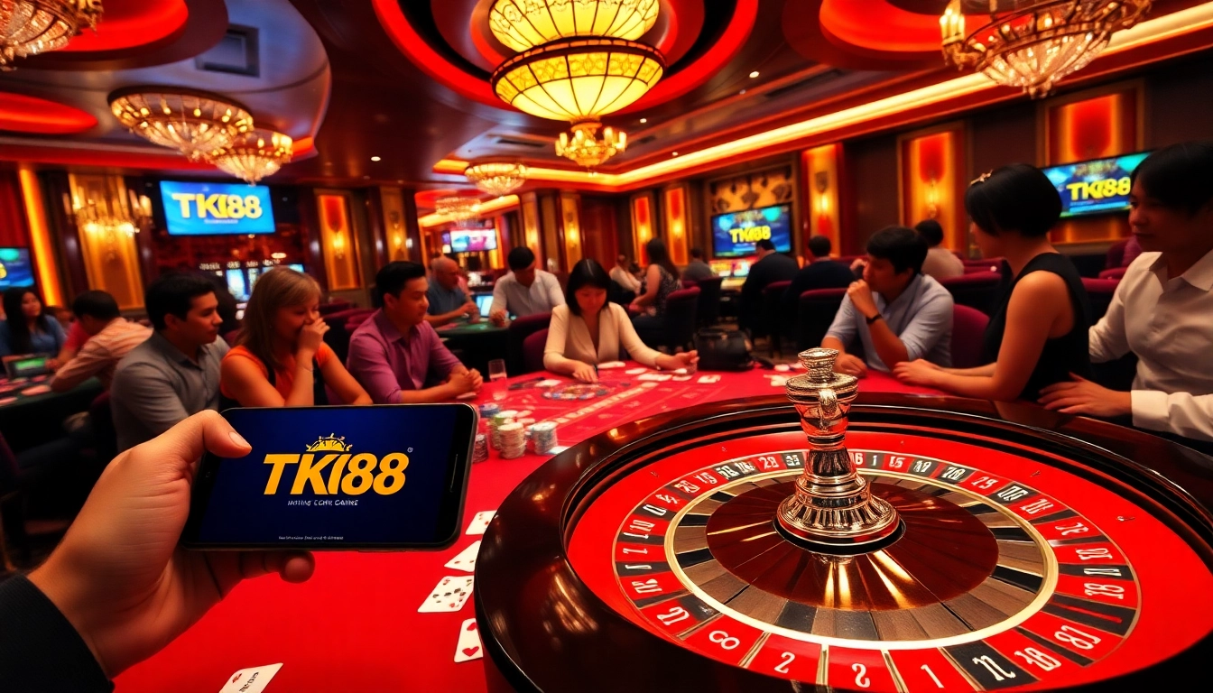 Experience thrilling gaming at https://tk88t.org/, featuring vibrant poker tables and online interfaces.