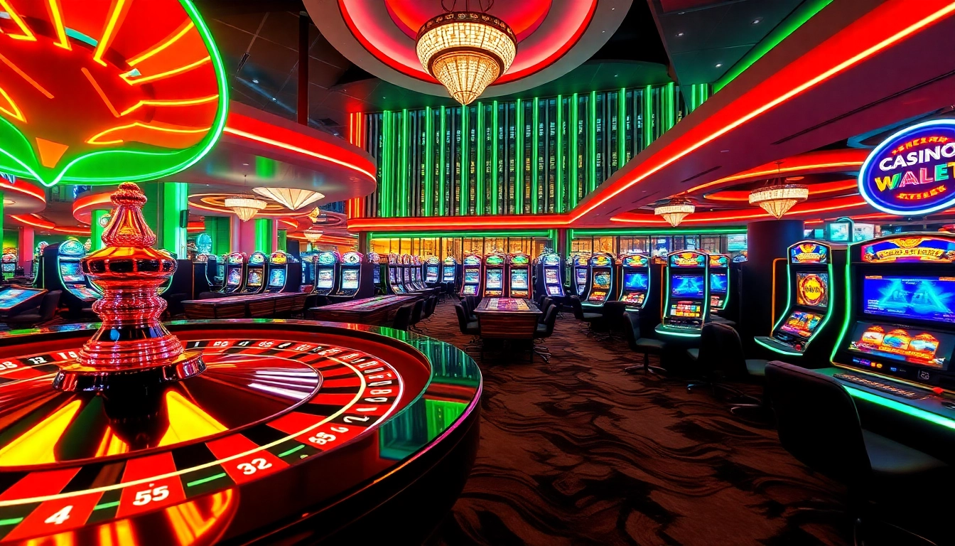 Explore casino en ligne france légal in an exciting casino environment filled with vibrant gaming options.