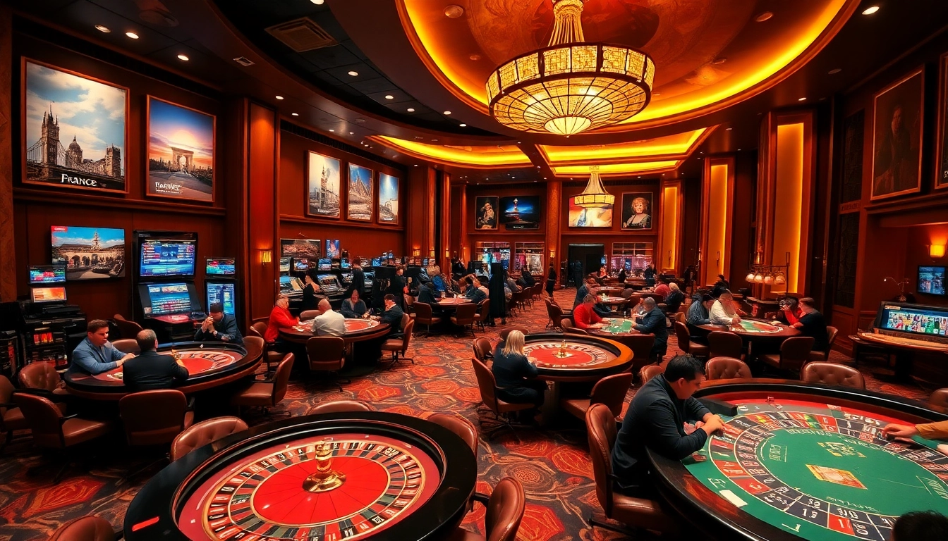 Découvrez un casino en ligne france légal avec des tables de jeux animées et une ambiance vibrante.