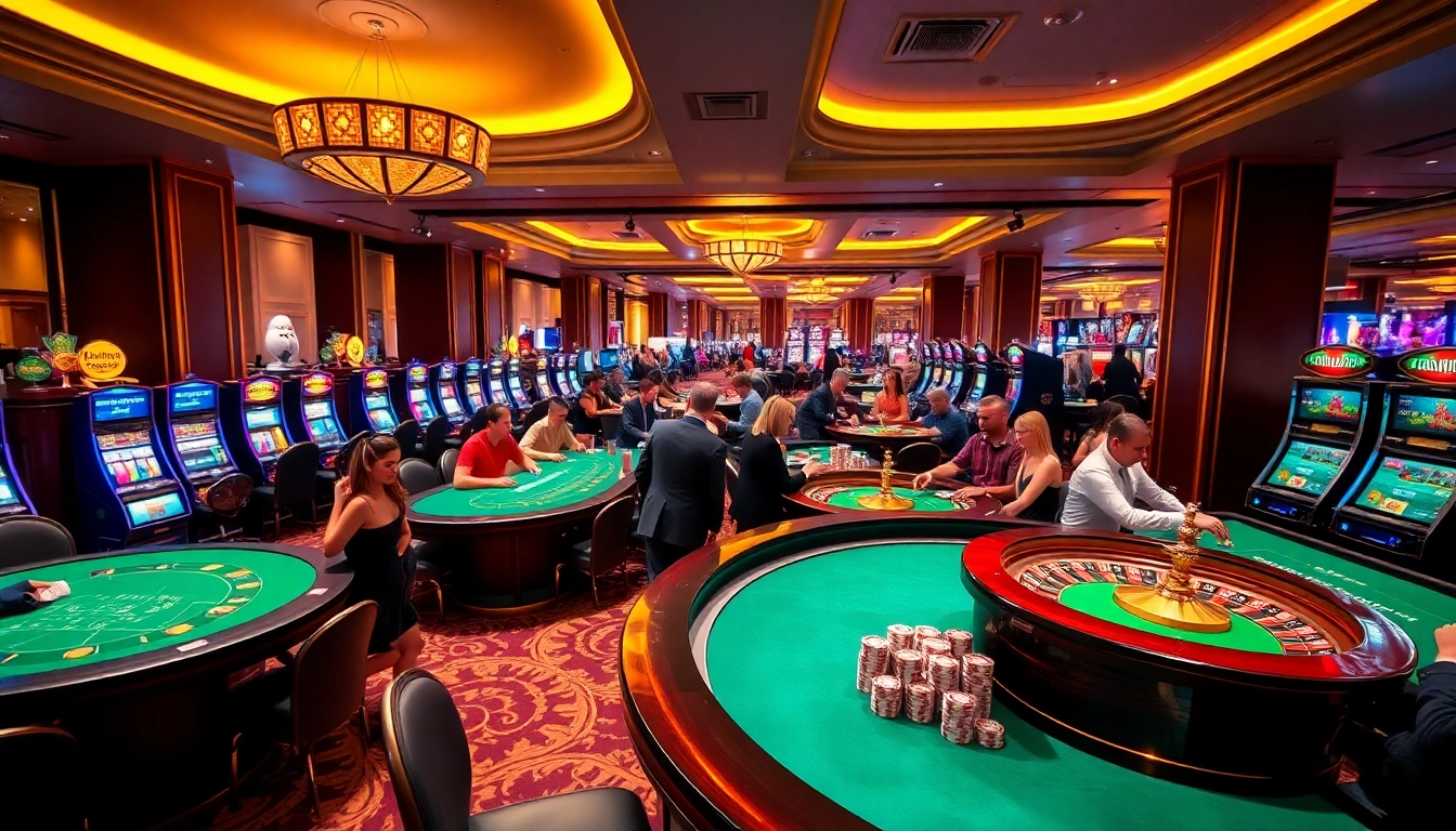 Experience the thrill at the meilleur site de casino en ligne with players enjoying various table games.