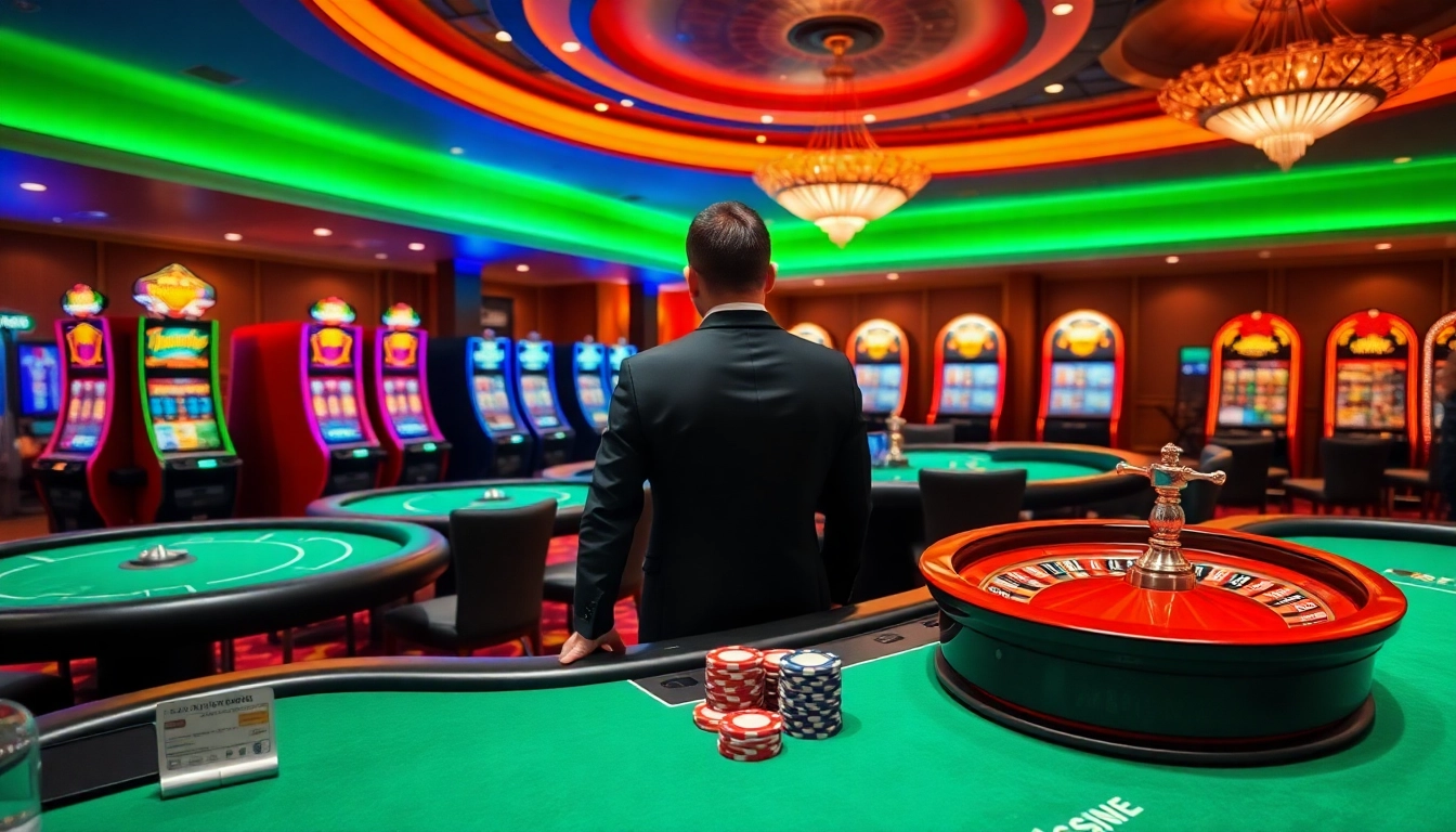 Experience thrilling gameplay at ww 88 with vibrant casino tables and exciting slot machines.