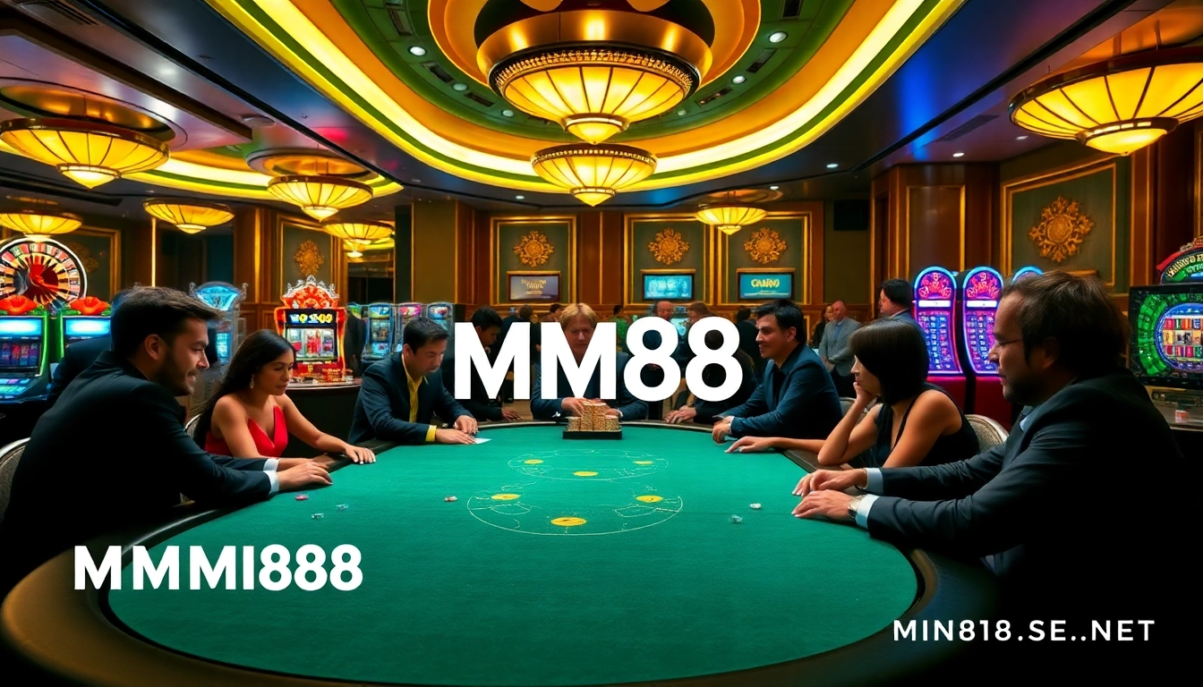 Experience the thrill of high-stakes gambling at https://mm88.se.net/, with engaging poker and roulette tables.