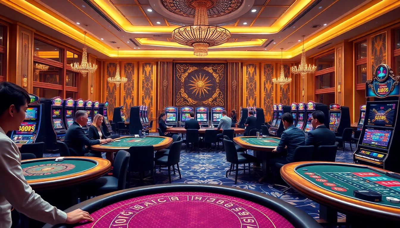 Joueurs profitant de l'expérience du casino en ligne France avec des jeux captivants.