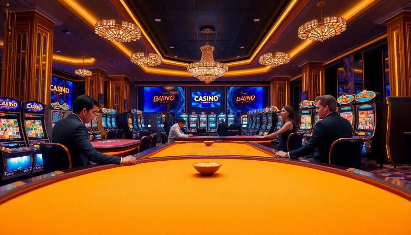 Joueurs profitant de l'expérience du casino en ligne France avec des jeux captivants. related image