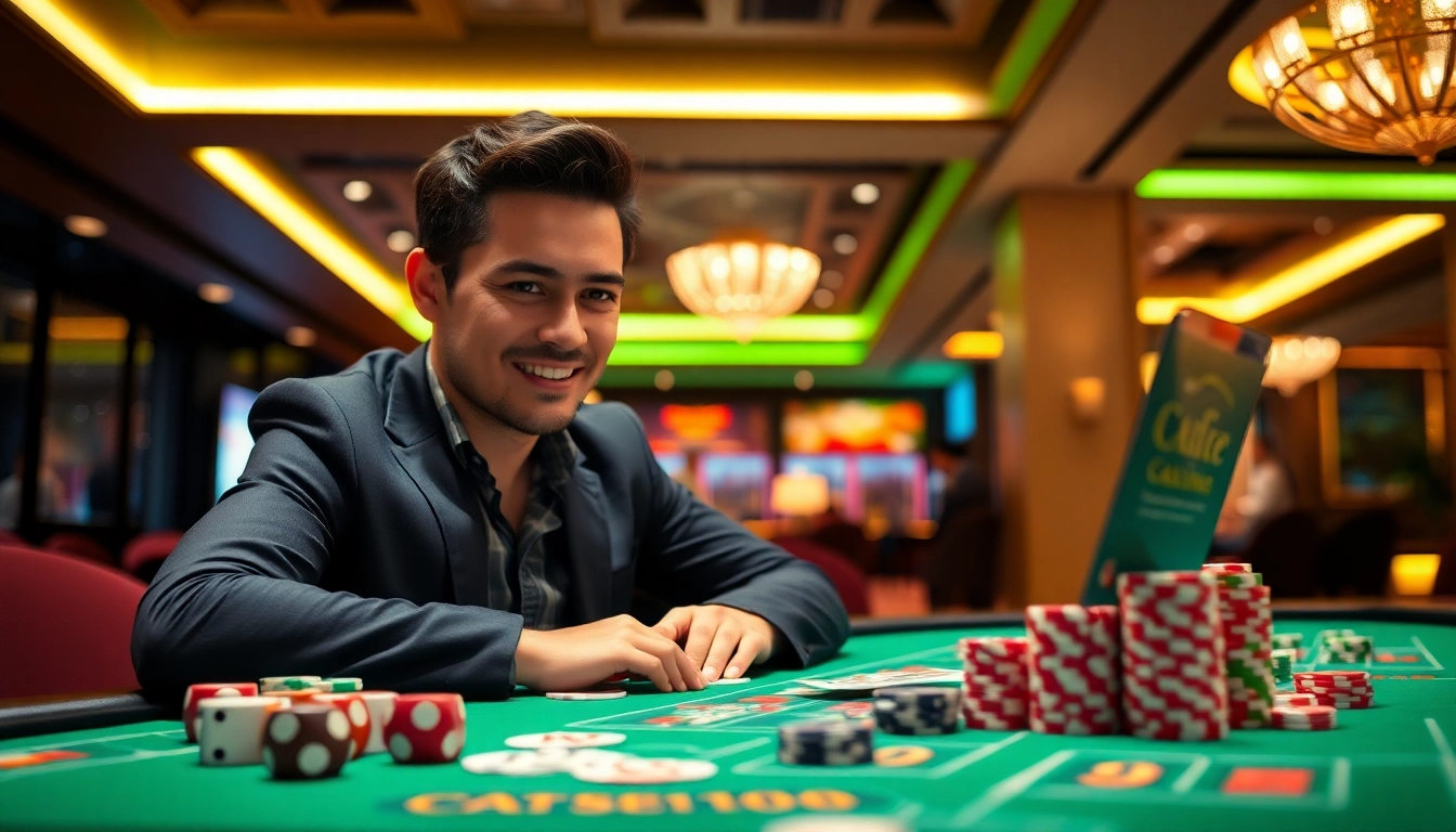 Joue aux jeux sur le casino en ligne France avec une ambiance excitante et élégante. related image