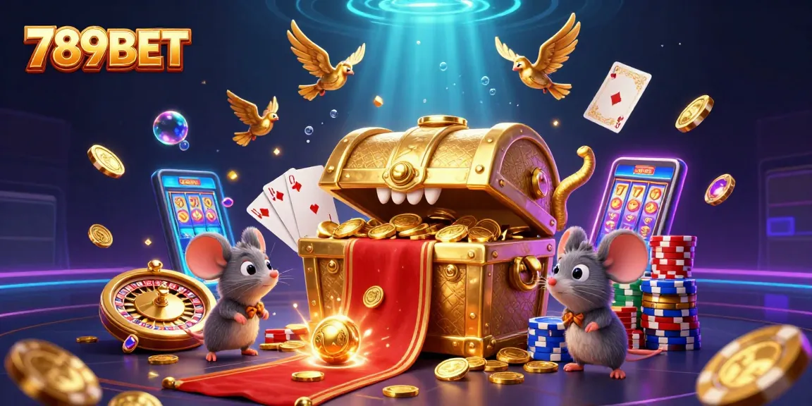 Experience thrilling play at 789BET with captivating treasures and animated casino games!