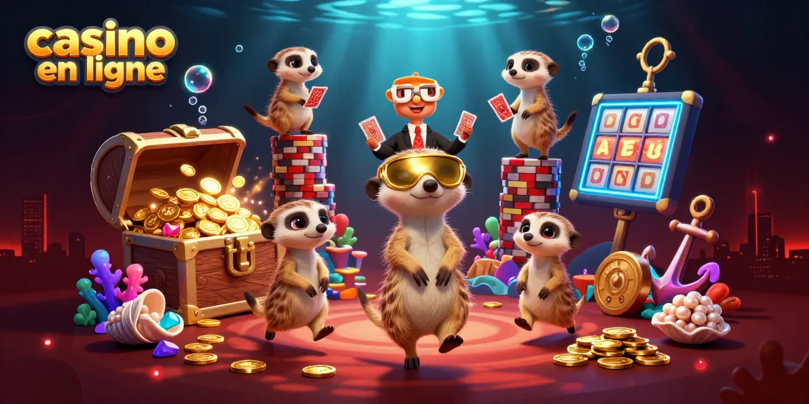 Jouer au casino en ligne avec des suricates en opération dynamique, stratégiques et amusants.