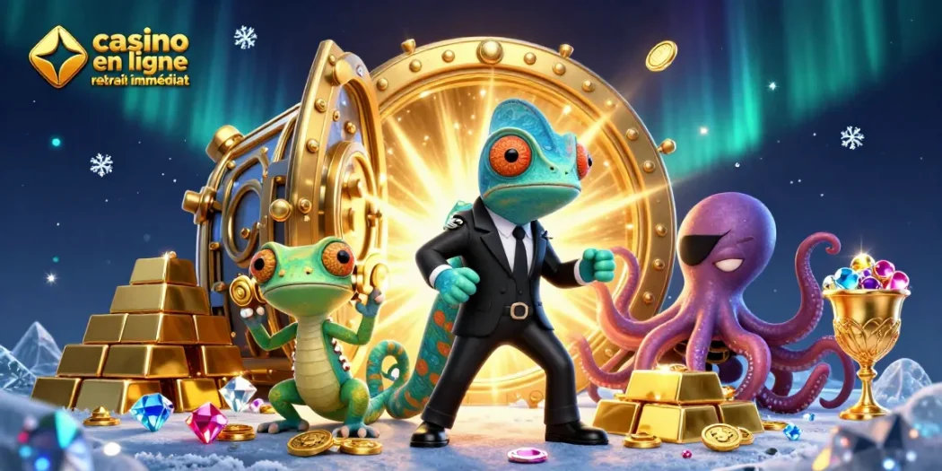 Retirez rapidement vos gains sur un casino en ligne retrait immédiat avec une scène dynamique de jeux.