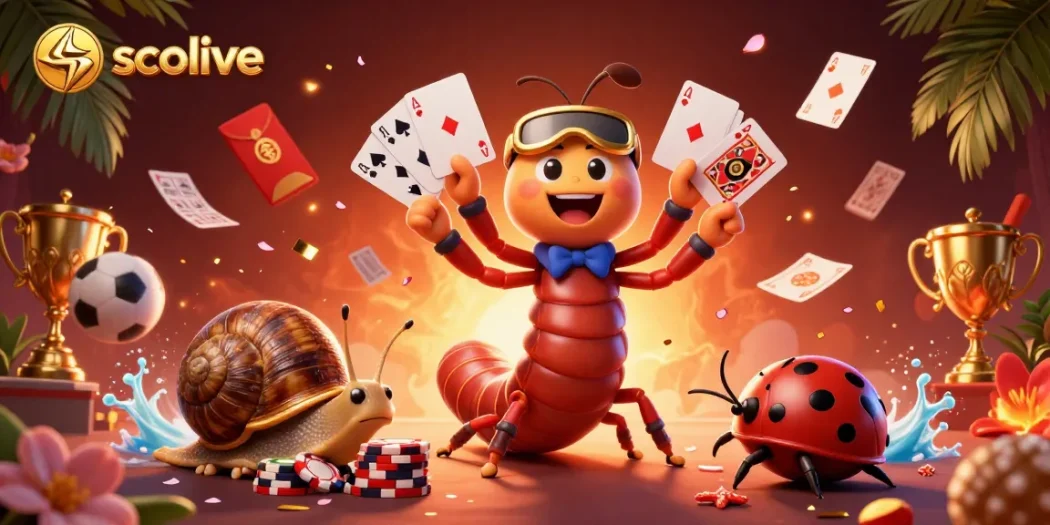 Experience live action with socolive showcasing dynamic betting elements and energetic characters.