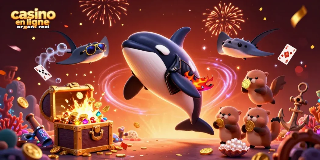 Gagnez avec le casino en ligne argent réel tout en admirant des personnages marins ludiques.